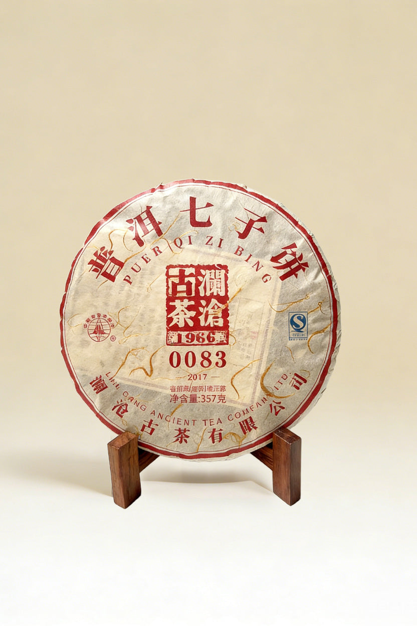 LANCANG ANCIENT TEA 0083 Ripe Pu-erh 357g