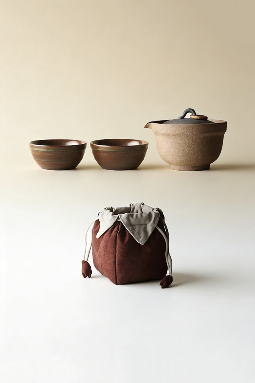 Jingdezhen Handcrafted Travel Tea Set