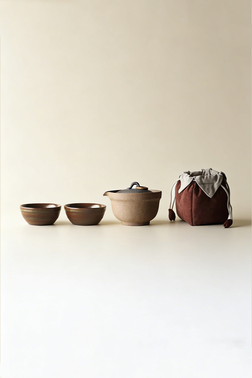 Jingdezhen Handcrafted Travel Tea Set
