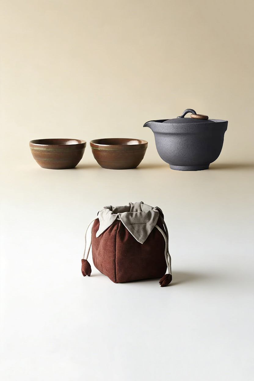 Jingdezhen Handcrafted Travel Tea Set