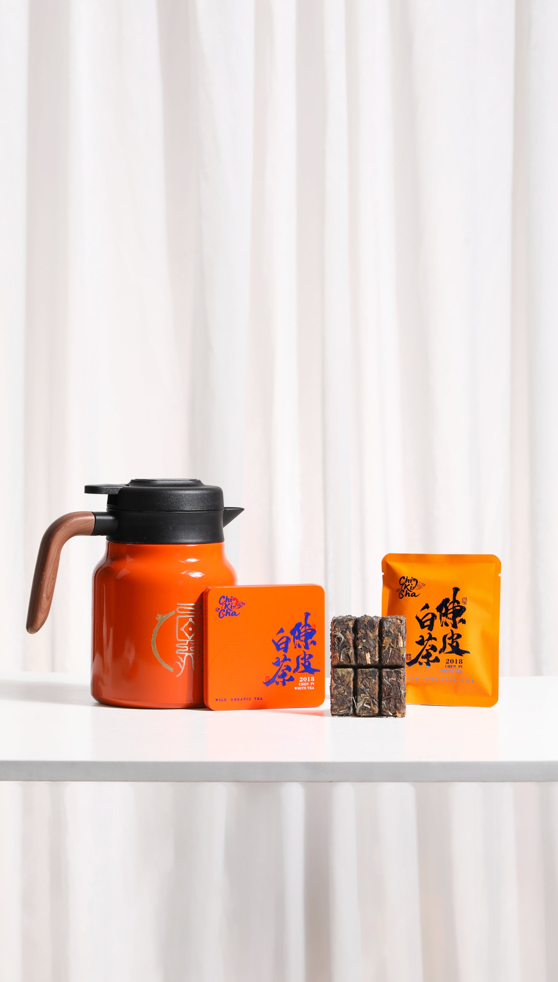 2018 Organic Chenpi White Tea Bar (30g)