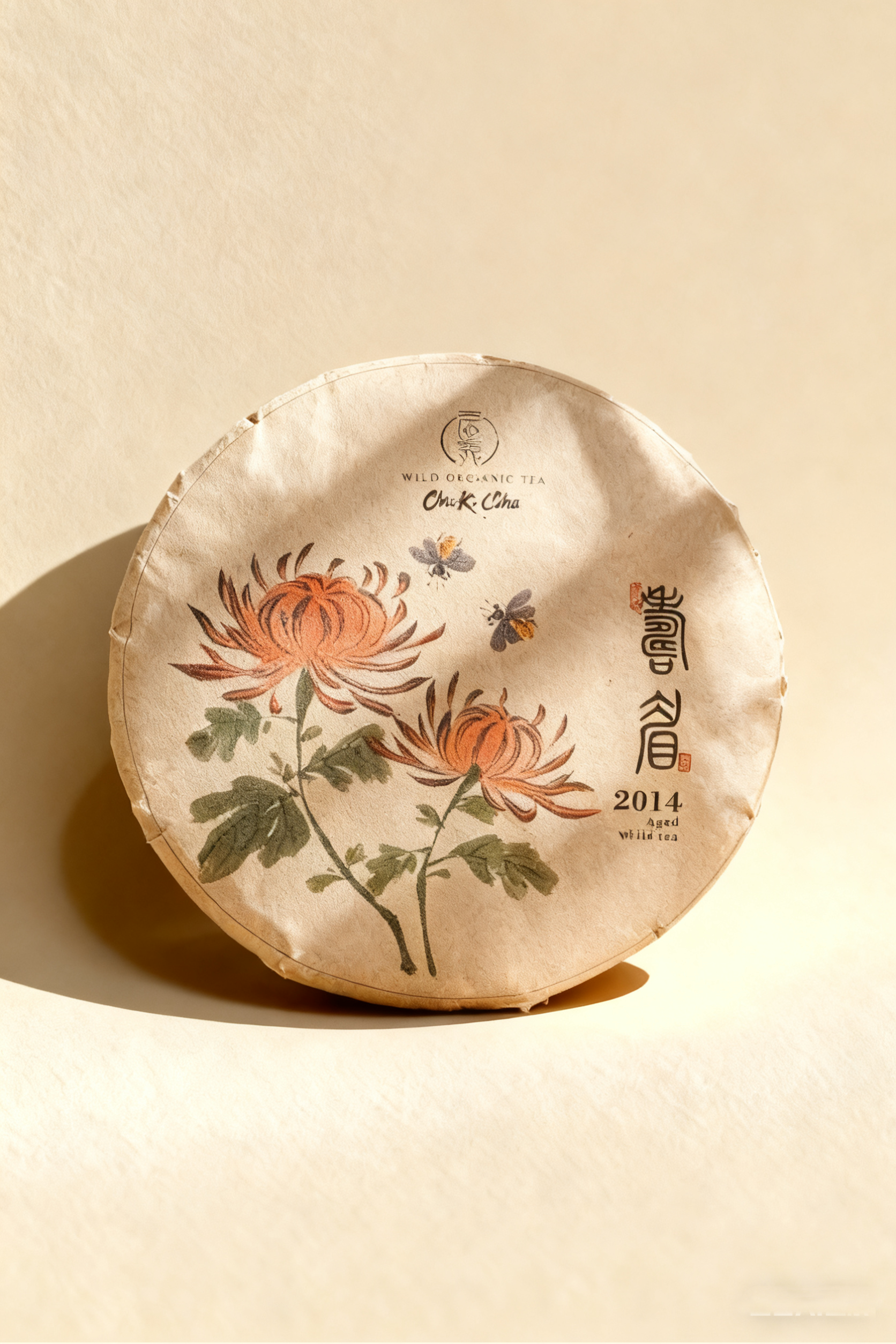 2014 Organic ShouMei White Tea Cake (300g)