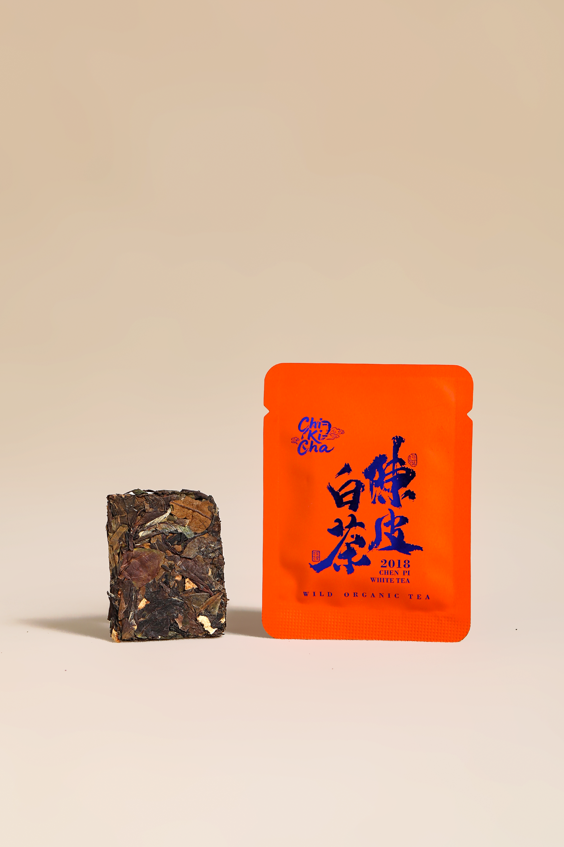 2018 Organic Chenpi White Tea Mini Cake